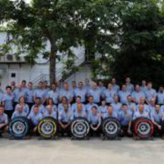 Pirelli, foto de familia 2012