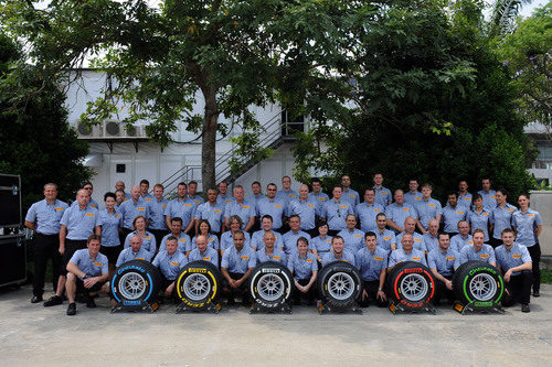 Pirelli, foto de familia 2012