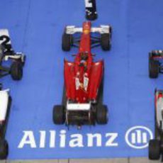 Ferrari, Sauber y McLaren en el podio del GP de Malasia 2012