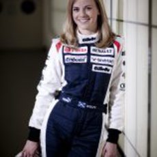 Susie Wolff, piloto de desarrollo de Williams para 2012