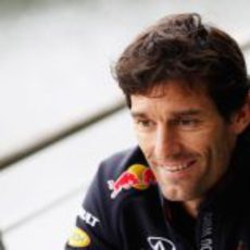 Mark Webber en el GP de China 2012