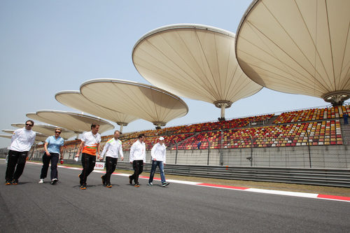 Una vuelta al circuito de Shanghái con Nico Hülkenberg