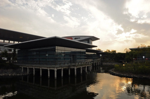 'Paddock' del circuito de Shanghái