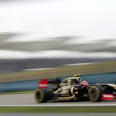 Romain Grosjean en los entrenamientos libres del GP de China