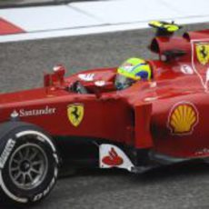 Felipe Massa a bordo del F2012 durante los entrenamientos libres del GP de China