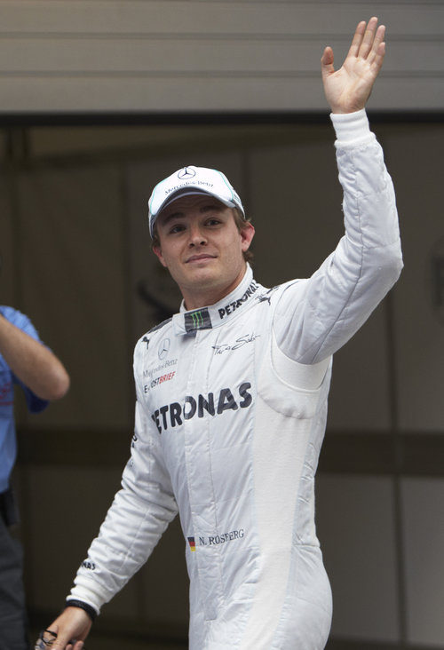 'Pole' para Nico Rosberg en el GP de China 2012