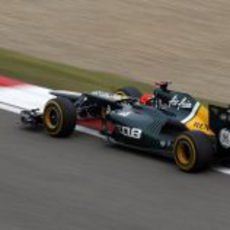 Heikki Kovalainen durante los terceros libres del GP de China