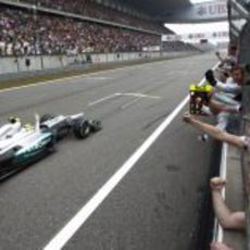 Nico Rosberg gana el GP de China 2012