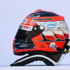 El casco de Kubica