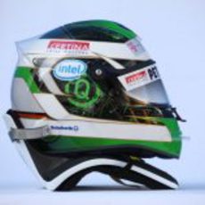 El casco de Heidfeld