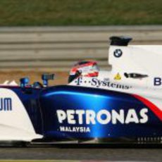 Kubica en el BMW sauber F1.09