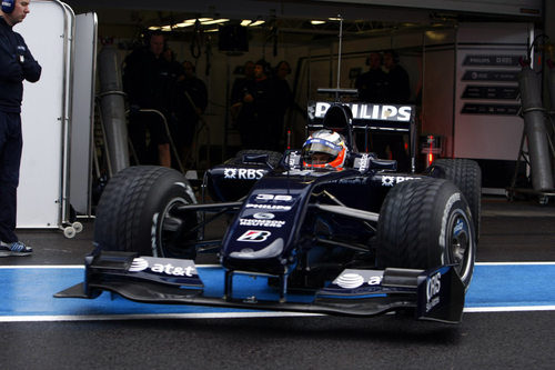 Hulkenberg prueba el FW31