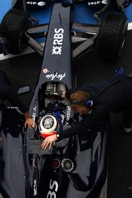 Hulkenberg prueba el FW31