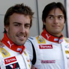 Alonso y Piquet Jr.