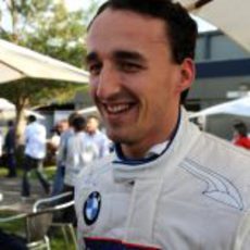 Kubica de buen humor