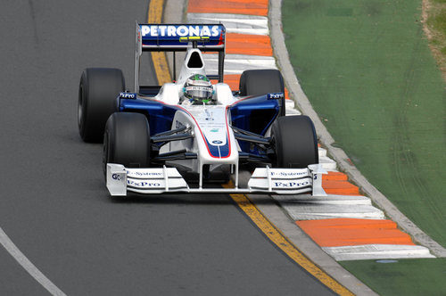 El BMW de Heidfeld