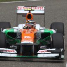 Hülkenberg saca el máximo partido de su VJM05