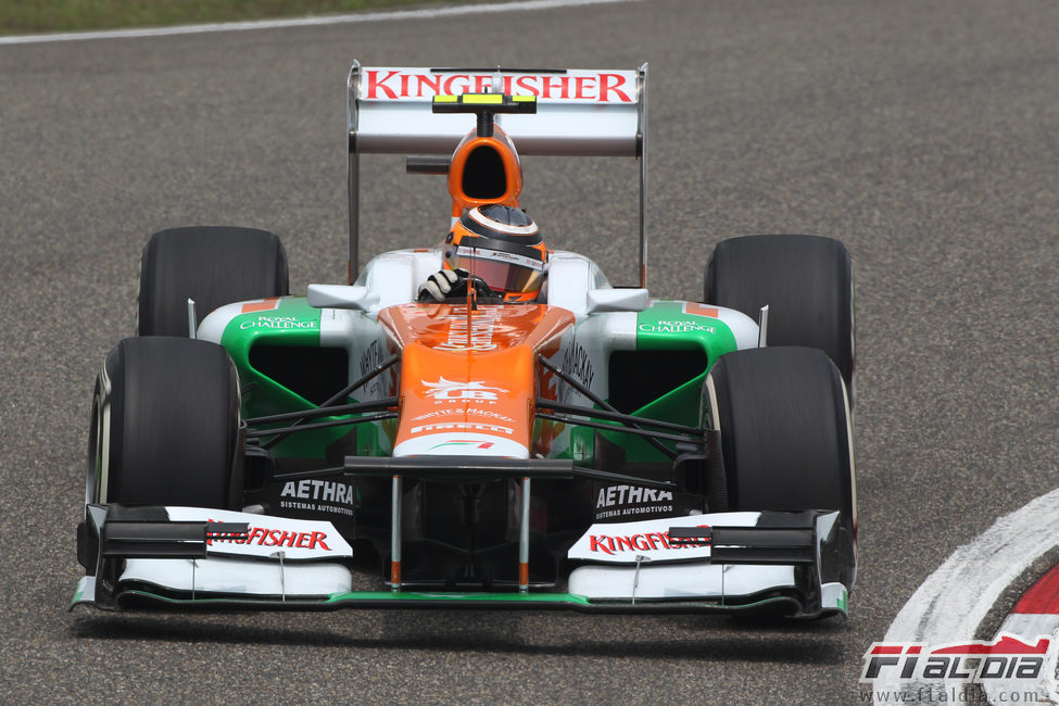 Hülkenberg saca el máximo partido de su VJM05