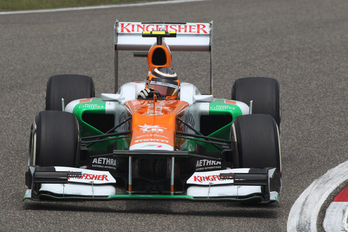 Hülkenberg saca el máximo partido de su VJM05