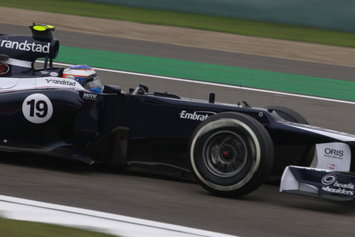 Valtteri Bottas se esfuerza por brillar en el Gran Premio de China 2012