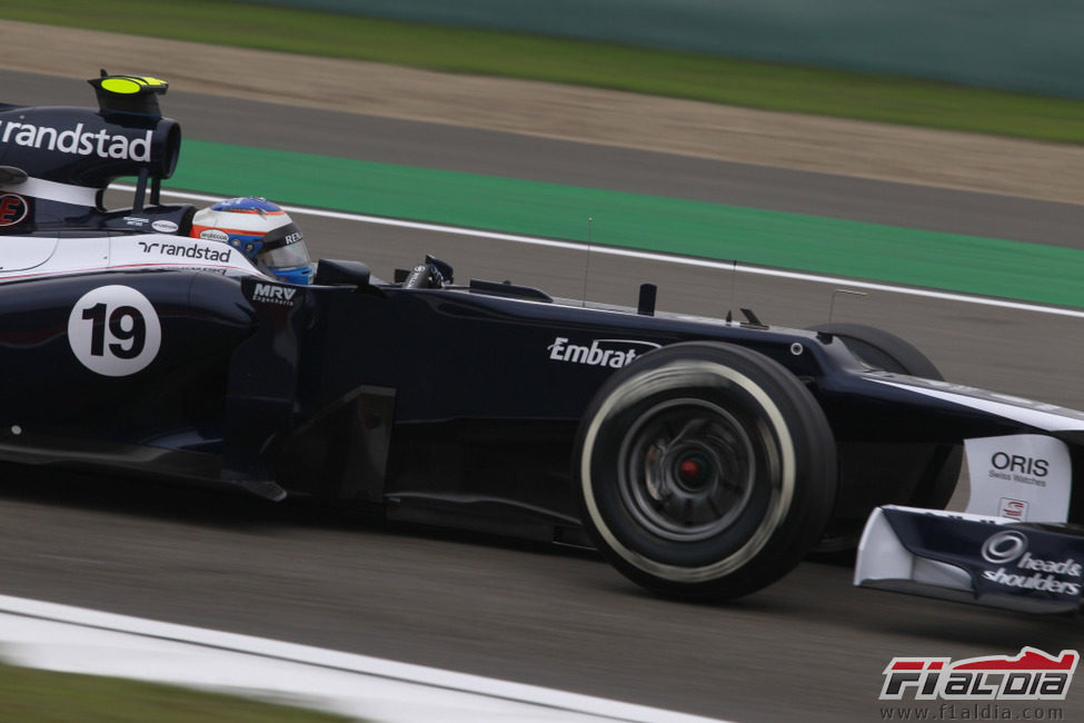Valtteri Bottas se esfuerza por brillar en el Gran Premio de China 2012