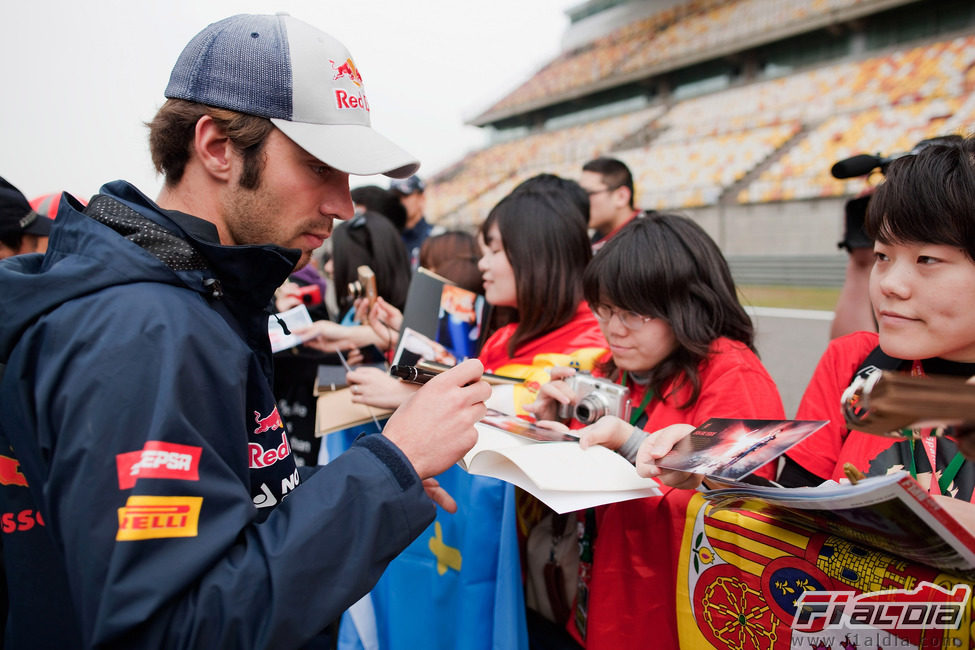 Jean-Eric-Vergne, un rookie popular entre los fans