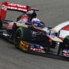 Daniel Ricciardo en los libres del Gran Premio de China