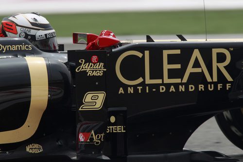 Plano del monoplaza de Kimi Räikkönen en la clasificación del GP de China