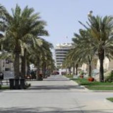 'Paddock' del circuito de Baréin