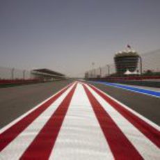 Detalle del circuito de Sakhir