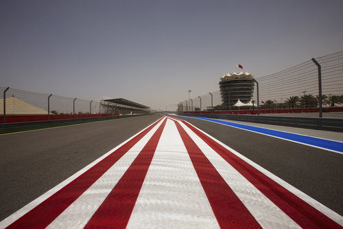 Detalle del circuito de Sakhir