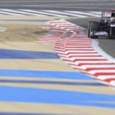 Pastor Maldonado exprime su FW34 en Baréin