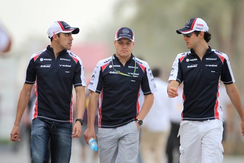 Pastor, Bruno y Valtteri Bottas en Baréin