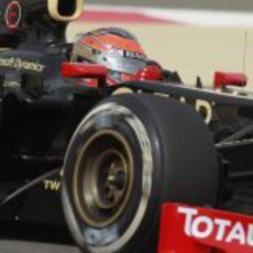 Romain Grosjean saca el máximo partido a su E20