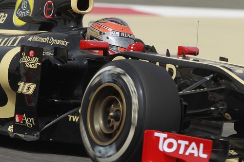 Romain Grosjean saca el máximo partido a su E20