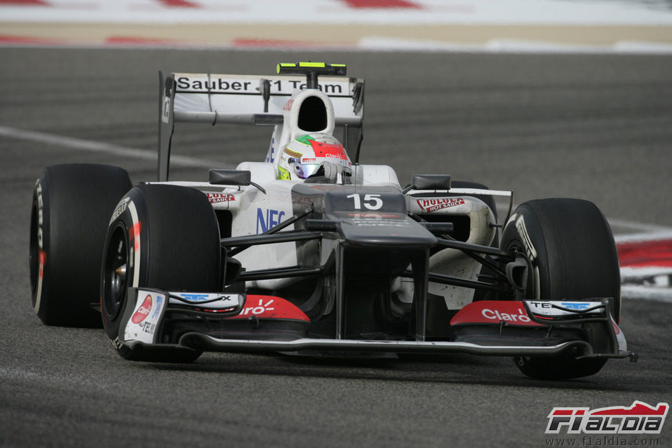 Sergio 'Checo' Pérez exprime el potencial de su C31 en Sakhir