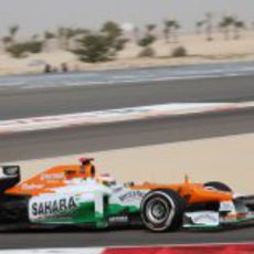 Paul di Resta durante el Gran Premio de Baréin 2012