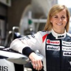 Susie Wolff, con Williams en China