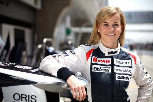 Susie Wolff, con Williams en China