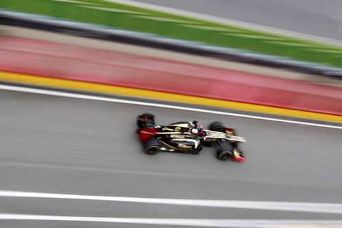 Jérôme D'Ambrosio pilotando el E20 en los test de Mugello