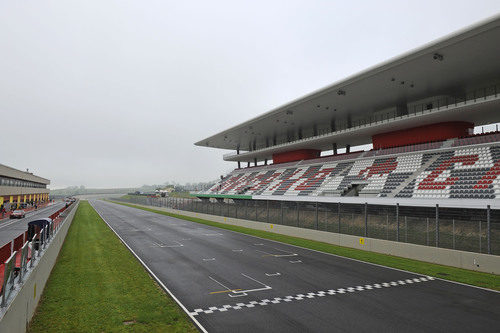 Recta principal del Circuito de Mugello