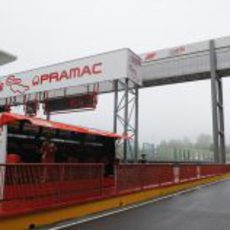 'Pit lane' del circuito de Mugello