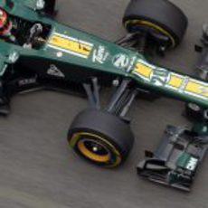 Heikki Kovalainen se subió al Caterham el último día en Mugello