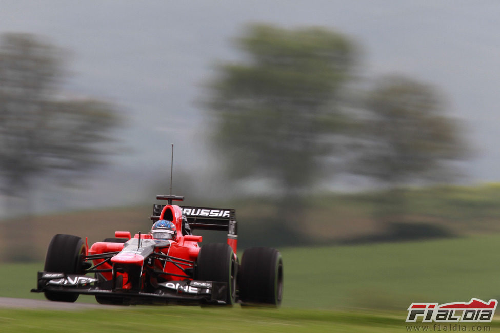 Marussia acude a los entrenamientos de Mugello