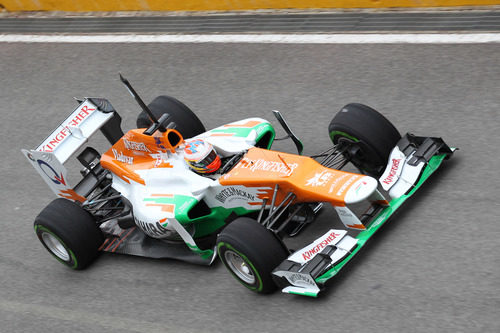 Paul di Resta rueda en Mugello