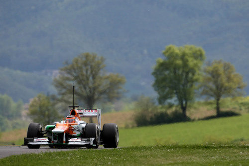 Nico Hülkenberg aprovecha el tiempo en Mugello