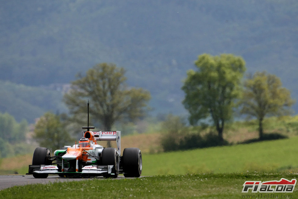 Nico Hülkenberg aprovecha el tiempo en Mugello