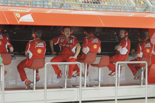 El muro de Ferrari en Baréin