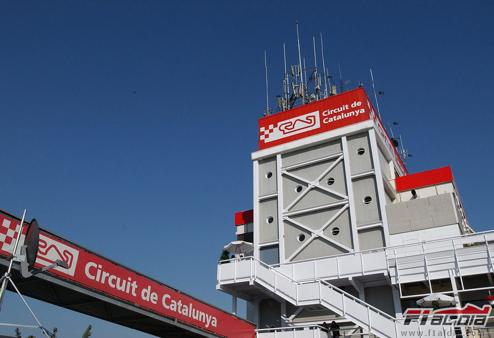 Torre de control del Circuit de Catalunya