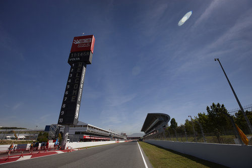 Recta principal del Circuit de Catalunya